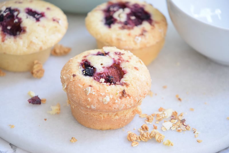 Delicious Buttermilk Berry Muffins Recipe