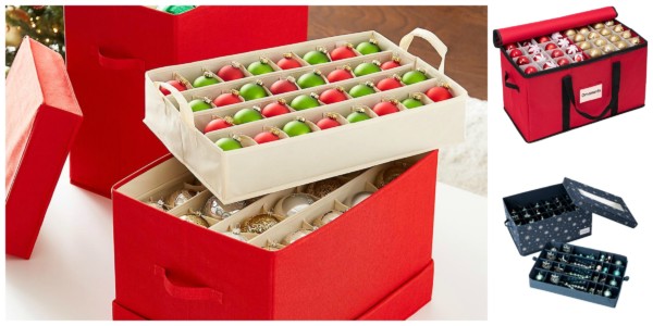 Cool And Simple Options For Storing Christmas Ornaments Featured On Remodelaholic.com