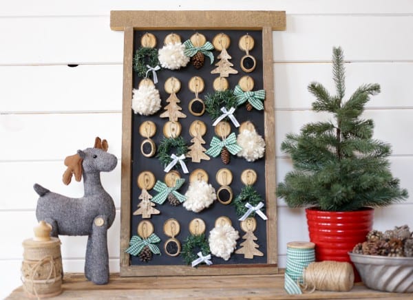 DIY Christmas Advent Calendar Featured Image | This Mamas Dance For Remodelaholic 2