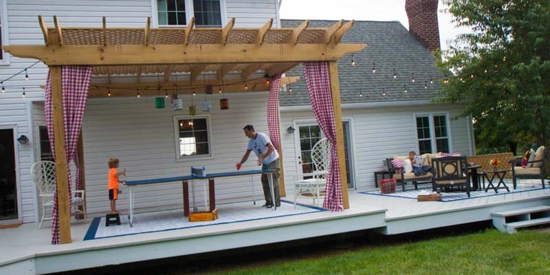 How to Build a Pergola on a Deck