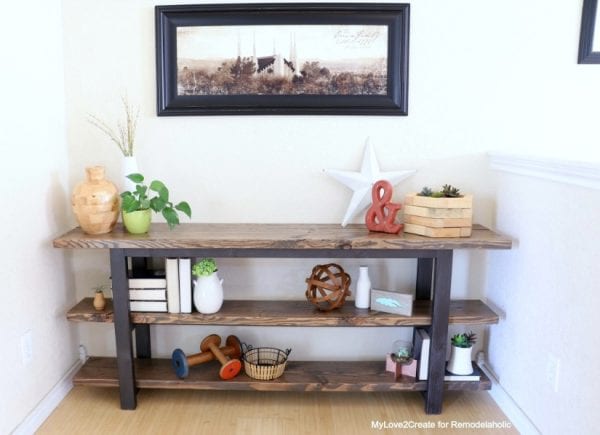 Featured Image, Pottery Barn Inspired Console Table, MyLove2Create