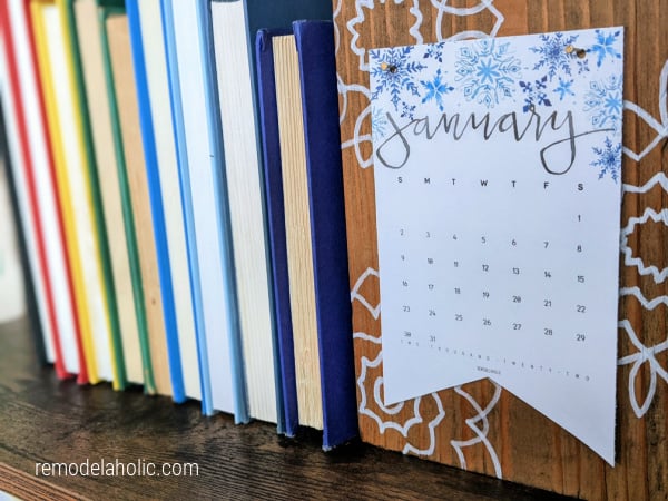 2023 Monthly Calendar Printable Set and Birthday Calendar